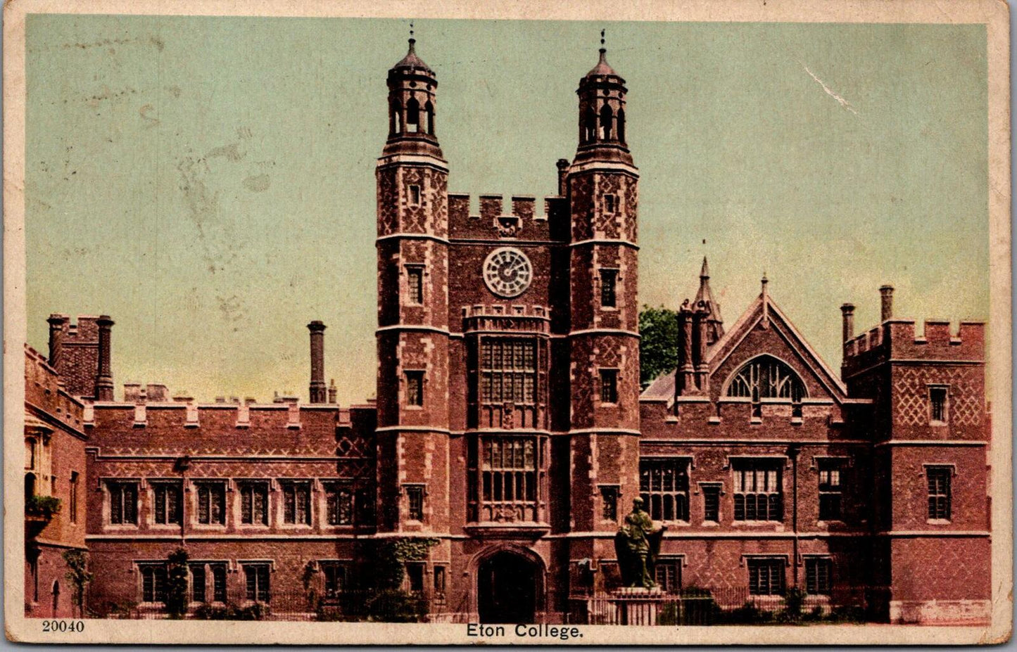 Private Mitchell: 380 H. S. L. Company, Lucknow Barracks, Tidworth 1918 - HX48
