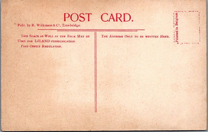 Wiltshire Postcard: Rood Ashton House West Ashton Manor 1900s Litho XT2962