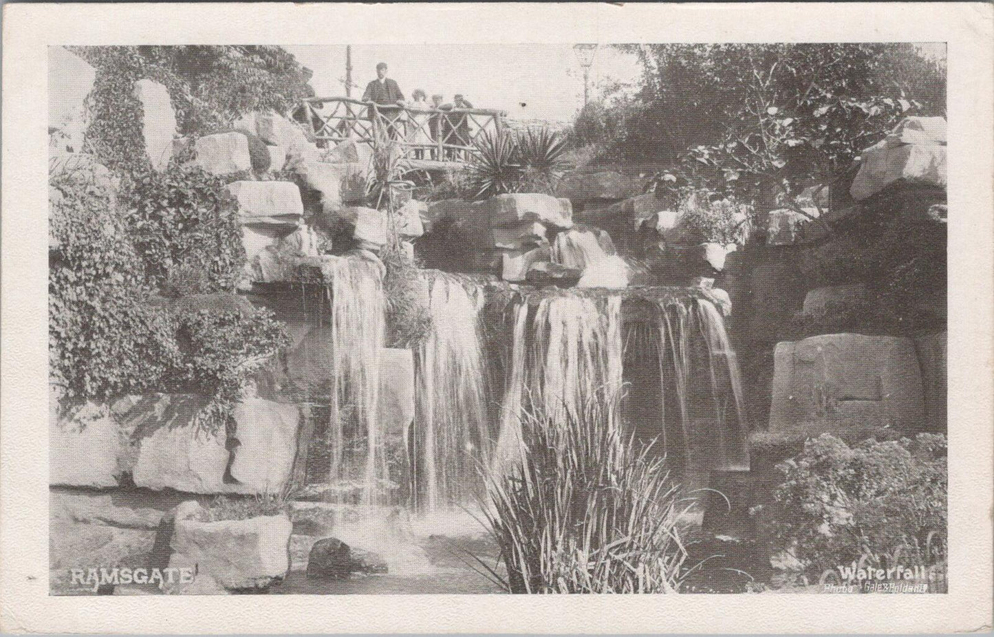 Kent Postcard: Ramsgate Madeira Walk Gale Polden Wellington 1910s XT2978