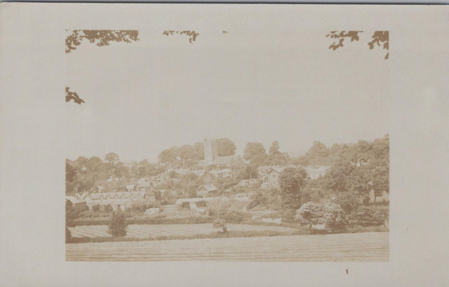 Unknown Location Postcard - RPPC of a Rural Village, Countryside Scene XT2993
