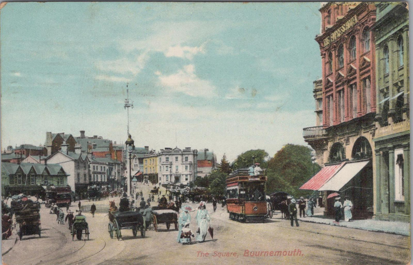 Dorset Postcard -  The Square, Bournemouth  XT353A