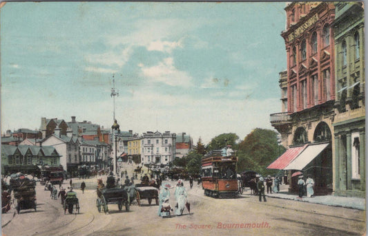 Dorset Postcard -  The Square, Bournemouth  XT353A