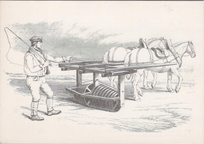 Farming Postcard: Hepburns Double Conical Roller Horse Drawn Implements XT2792