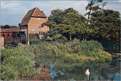 Surrey Postcard: Cobham Mill River Mole Historic Watermill Architecture XT2794