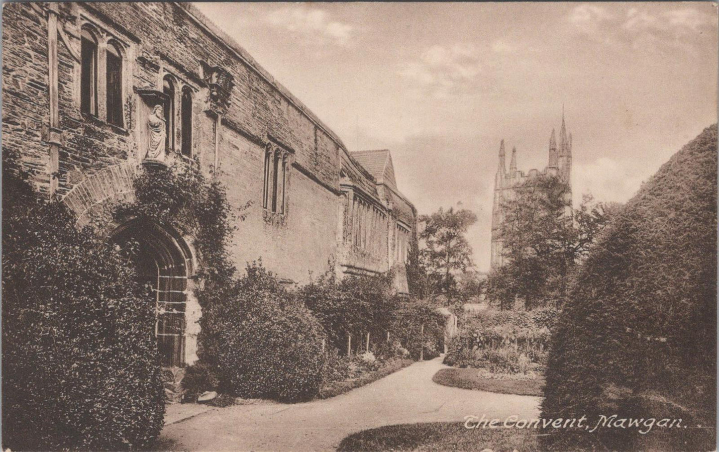 Cornwall Postcard - The Convent, Mawgan  XT606