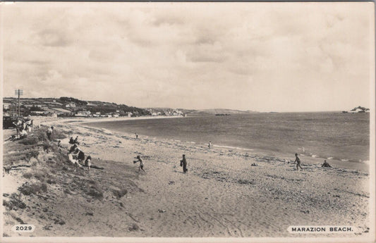 Cornwall Postcard - Marazion Beach   XT616