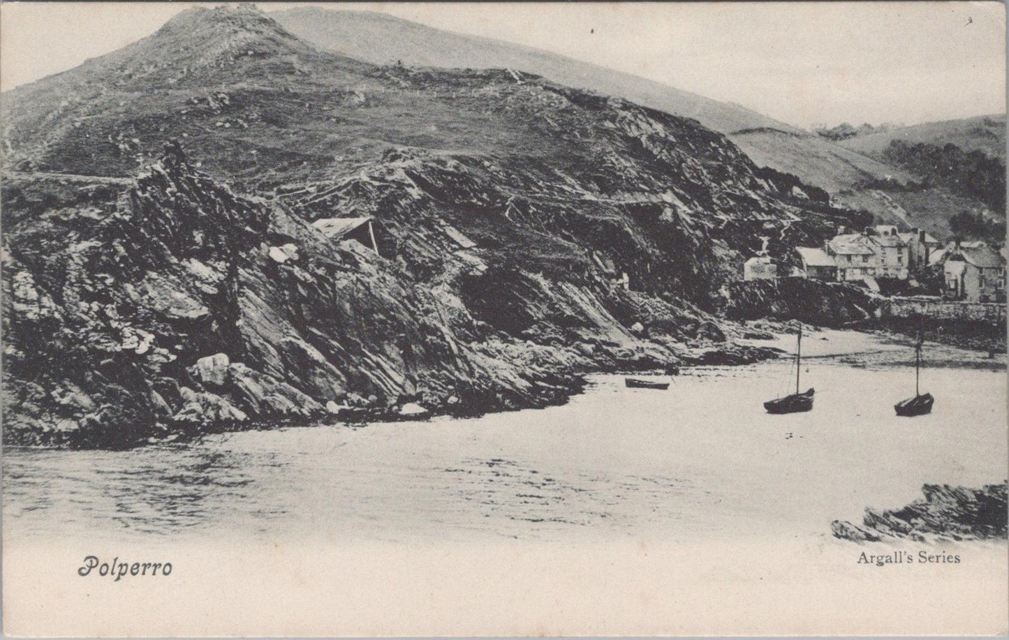 Cornwall Postcard - View of Polperro    XT617