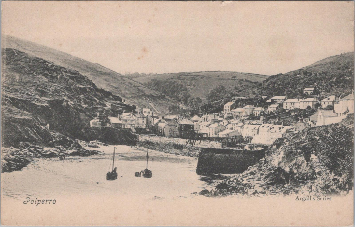Cornwall Postcard - View of Polperro    XT618