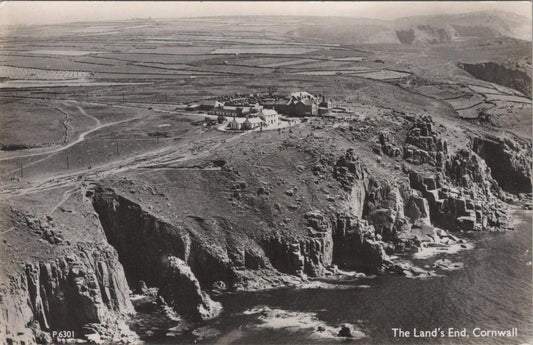 Cornwall Postcard - Aerial View of Land's End  XT624
