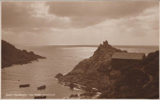 Cornwall Postcard - Polperro, The Peak  XT628