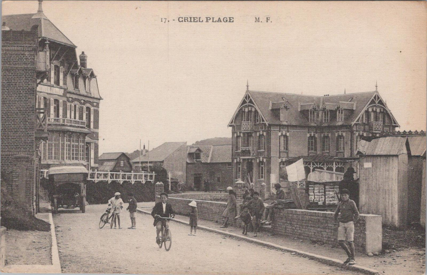 Lancashire Postcard - Criel-Plage, Criel-sur-Mer, Seine-Maritime, Normandy XT633