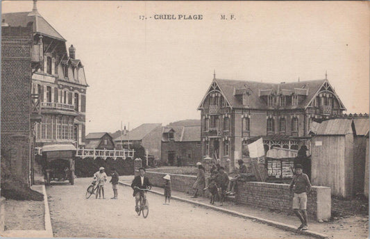 Lancashire Postcard - Criel-Plage, Criel-sur-Mer, Seine-Maritime, Normandy XT633