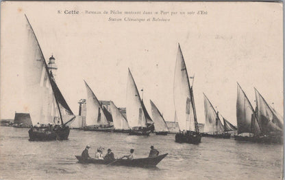France Postcard - Cette / Sete, Fishing Boats Returning To The Port  XT639