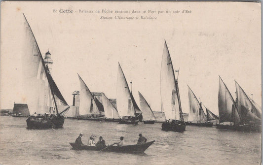 France Postcard - Cette / Sete, Fishing Boats Returning To The Port  XT639