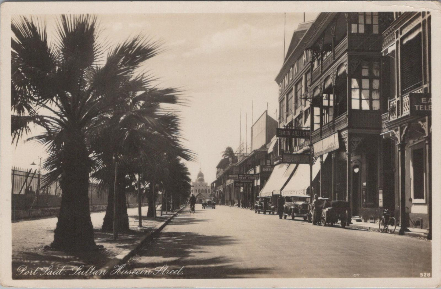 Egypt Postcard - Sultan Hussein Street, Port Said  XT653