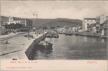 Spain Postcard - Río de la Miel, near the Muelle Viejo, Algeciras  XT656