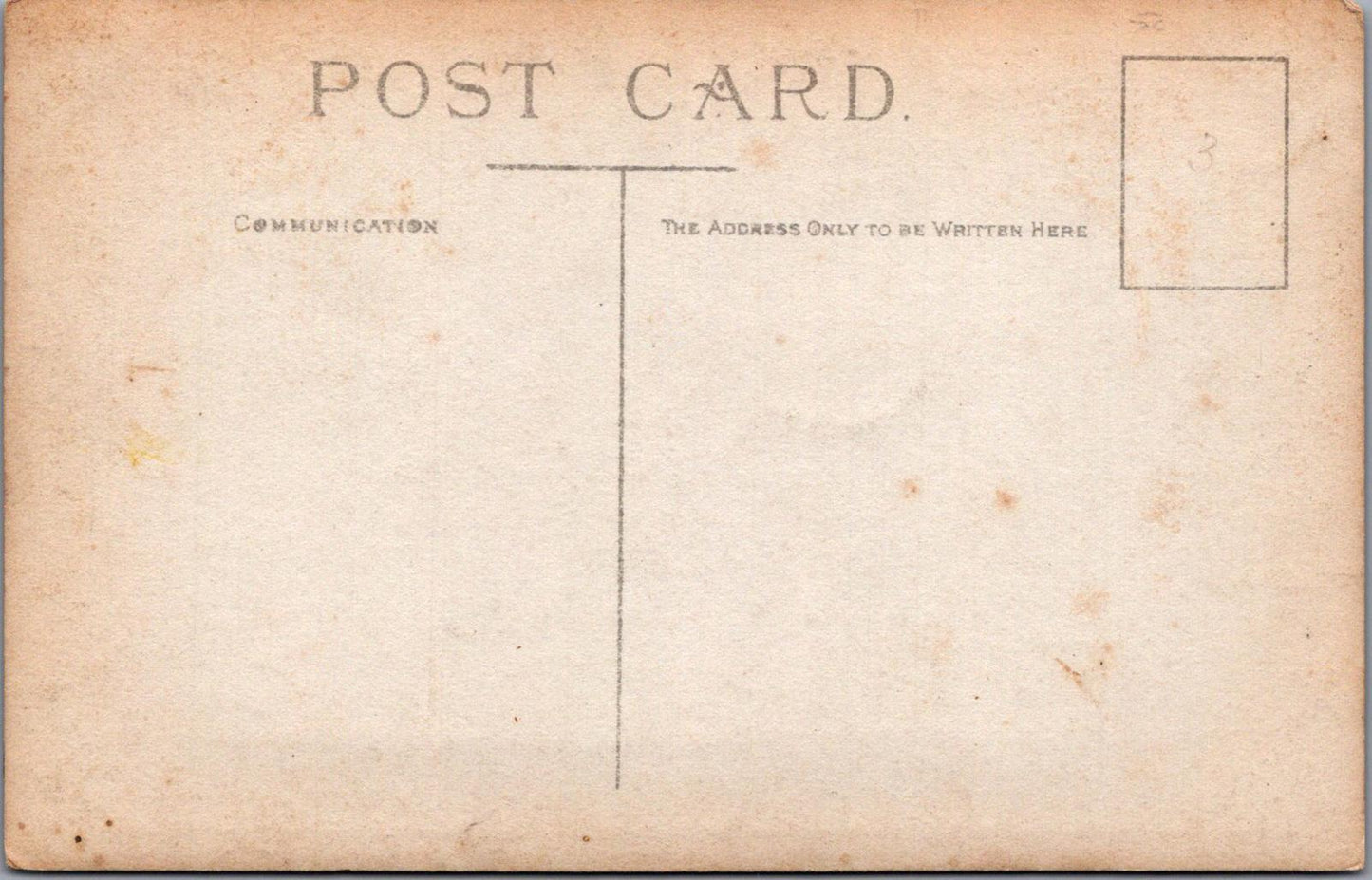 Unknown Location Postcard - Unidentified Large Building  XT657