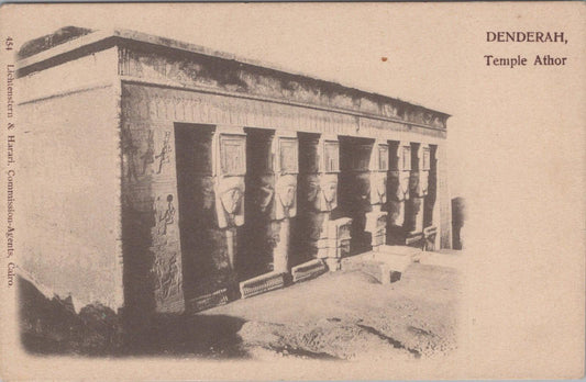 Egypt Postcard - Temple of Hathor at the Dendera Temple complex  XT658