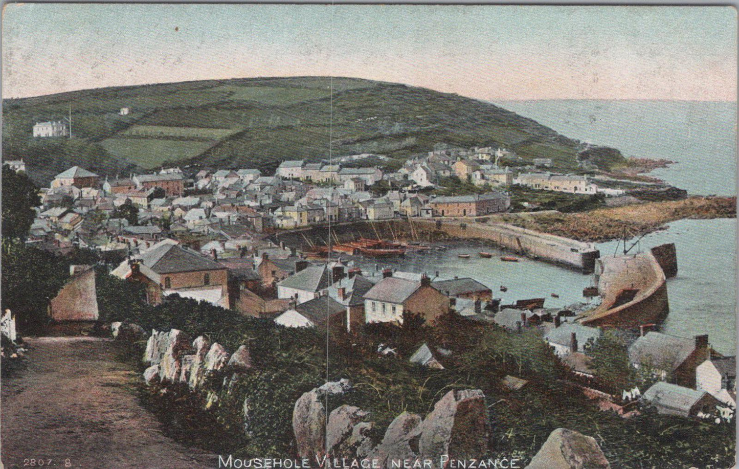 Cornwall Postcard - Mousehole Village Near Penzance  XT669