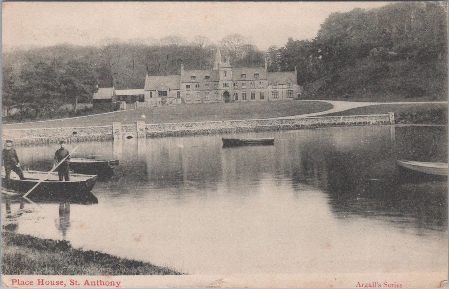 Cornwall Postcard - Place House in St Anthony-in-Roseland  XT670