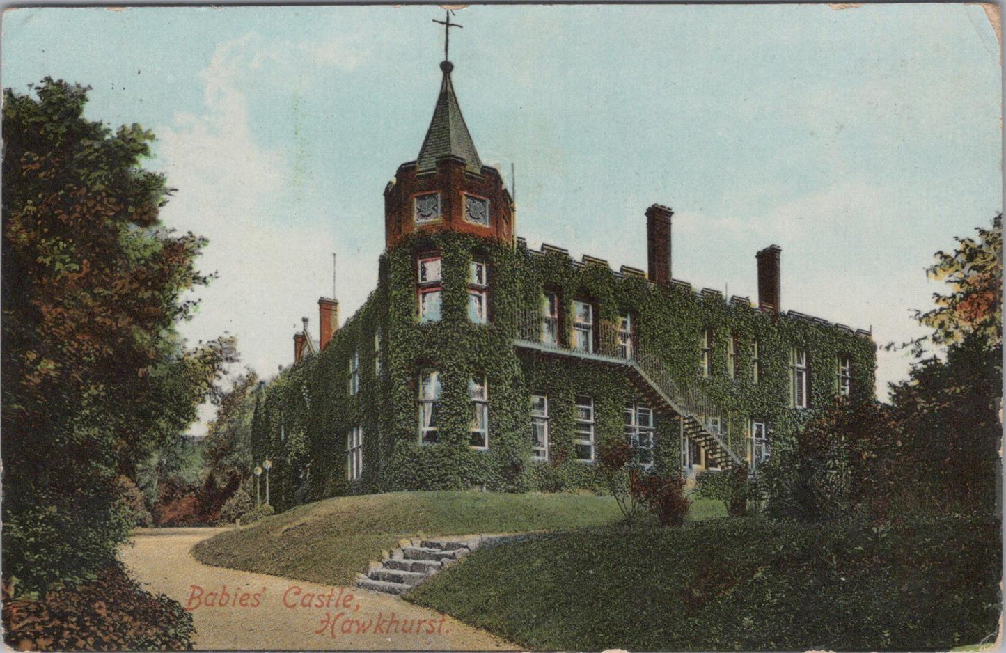 Kent Postcard - Babies' Castle in Hawkhurst   XT676