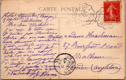 France Postcard - Coteau de la Vierge, Plombières-les-Bains  XT688