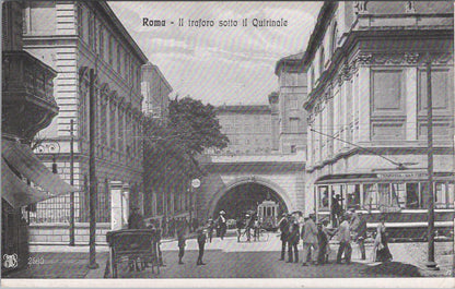 Italy Postcard - Rome / Roma, Traforo Umberto I, Quirinal Hill   XT689