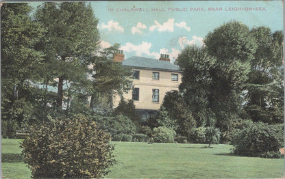 Essex Postcard - In Chalkwell Hall Public Park, near Leigh-on-Sea  XT691