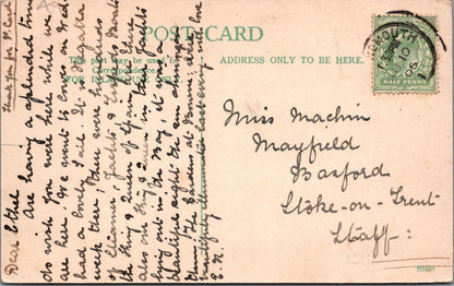 Dorset Postcard - The East Cliff, Bournemouth   XT693