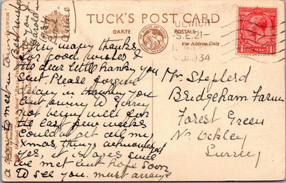London Postcard - Dulwich Old College, Dulwich Village, Southwark   XT700