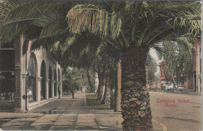 America Postcard - California Street Scene  XT701