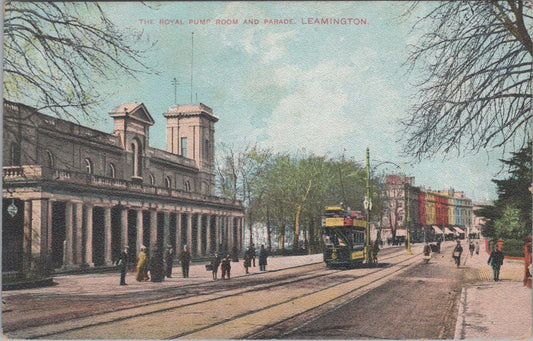 Warwickshire Postcard - The Royal Pump Room and Parade, Leamington  XT718
