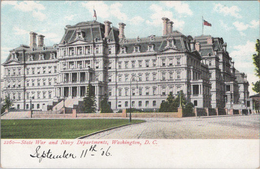 America Postcard - State War and Navy Departments, Washington D.C - XT727