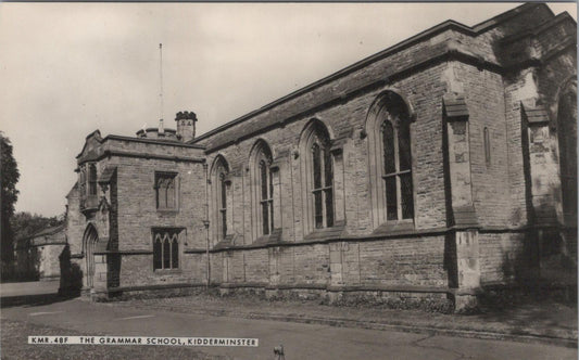 Worcestershire Postcard - The Grammar School, Kidderminster  XT736