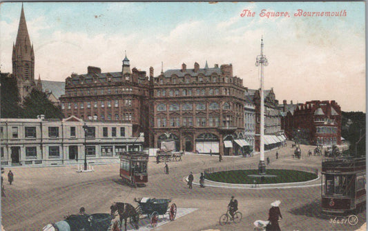 Dorset Postcard - The Square, Bournemouth   XT737