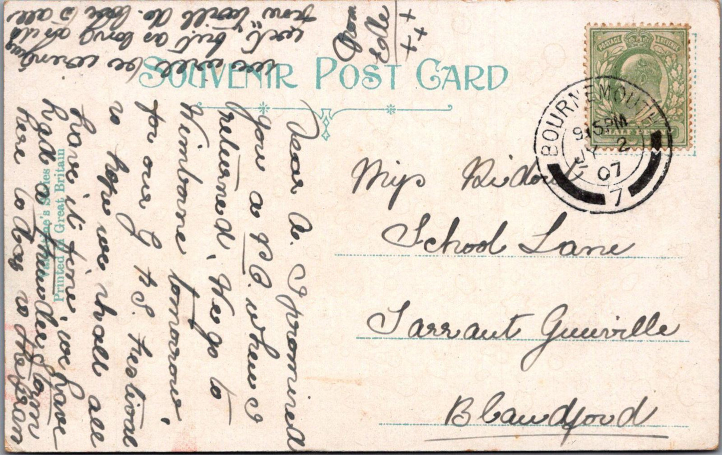 Dorset Postcard - The Square, Bournemouth   XT737
