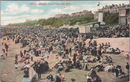 Essex Postcard - West Beach, Clacton-on-Sea   XT740