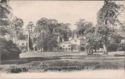 Yorkshire Postcard - Bolton Hall, near Preston-under-Scar in Wensleydale  XT744