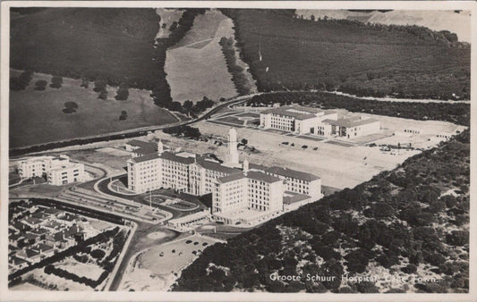 South Africa Postcard - Aerial View of Groote Schuur Hospital in Cape Town XT750