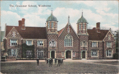 Dorset Postcard - The Grammar School, Wimborne  XT757
