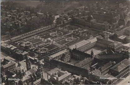 Germany Postcard - Aerial View (Fliegeraufnahme) of Munich (München)  XT764