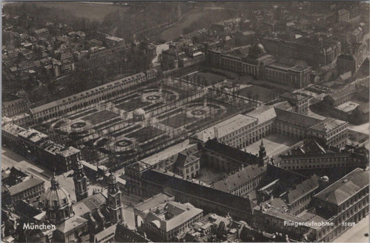 Germany Postcard - Aerial View (Fliegeraufnahme) of Munich (München)  XT764