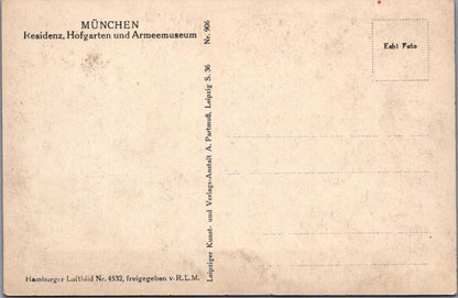 Germany Postcard - Aerial View (Fliegeraufnahme) of Munich (München)  XT764