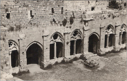 Syria Postcard - Hall of the Knights, Krak des Chevaliers, Homs XT766