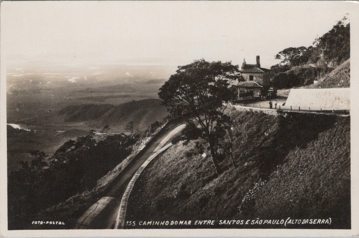 Brazil Postcard - Caminho do Mar (Sea Path), Alto da Serra To Santos XT767