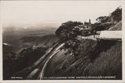 Brazil Postcard - Caminho do Mar (Sea Path), Alto da Serra To Santos XT767