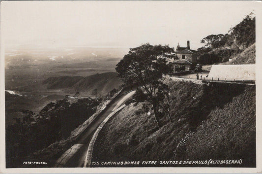 Brazil Postcard - Caminho do Mar (Sea Path), Alto da Serra To Santos XT767