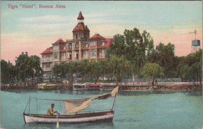 Argentina Postcard - Tigre Hotel, Buenos Aires   XT771