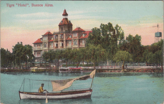 Argentina Postcard - Tigre Hotel, Buenos Aires   XT771