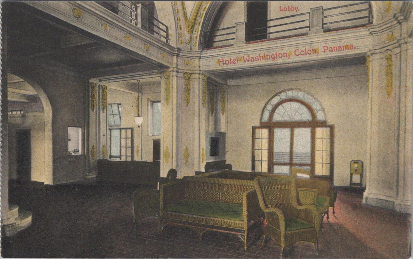 Panama Postcard -Hotel Washington in Colón, Now Hotel Radisson Colon 2,000-XT772